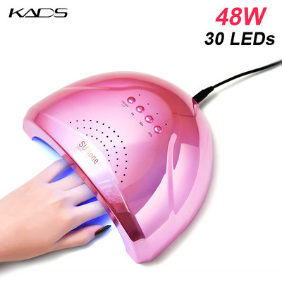 KADS 48W Nail Lamp Machine of Gel Nail Polish Dryer UV Led Lamp 30 LEDS Dryer Nail LED Manicure Gel Nail Light US EU Plug