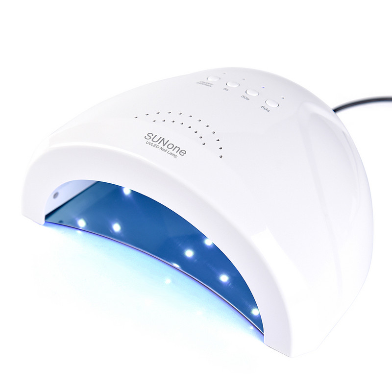 KADS 48W UV Led lámpás körömszárító minden típushoz zselé 30 led UV lámpa körömgéphez 5s/30s/60s időzítő LED körömlámpa