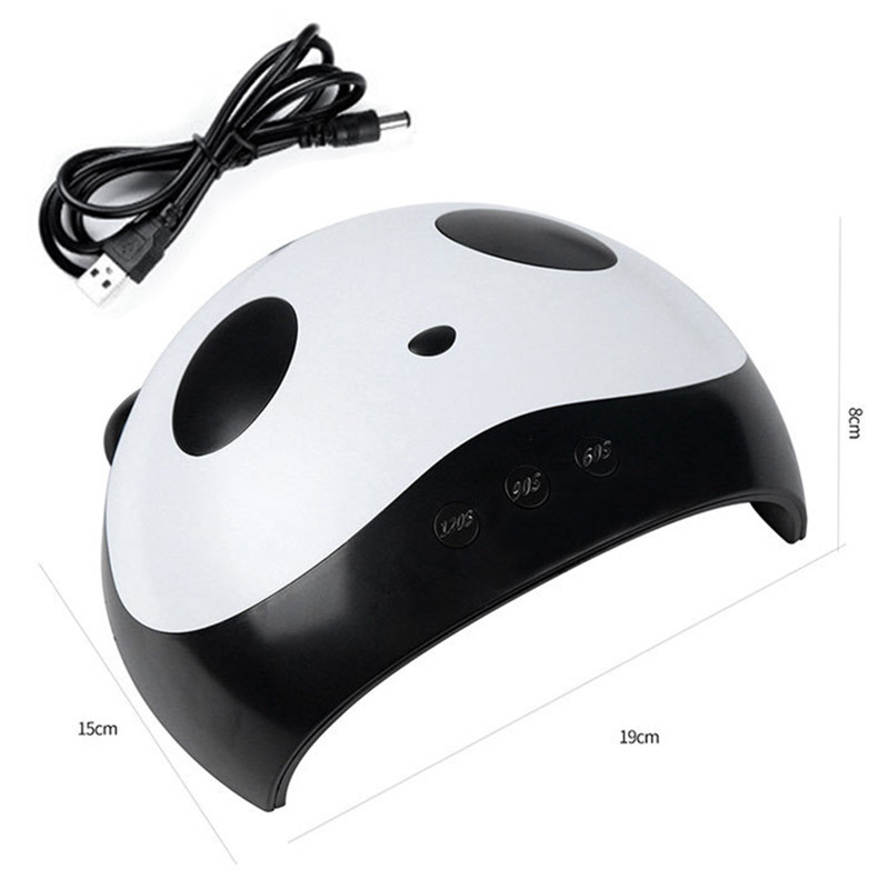 Lumină UV pentru unghii cu gel Lampă drăguță de uscare a unghiilor Lampă LED pentru unghii Senzor infraroșu inteligent Uscător de polonez Toate pentru manichiură 1buc
