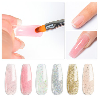 7/9/10PCS Poly UV Gel Kit All for Manicure Gel Επέκτασης Νυχιών Σετ Slip Solution Builder Acrylic Gel Polish Nail Art Tool Design