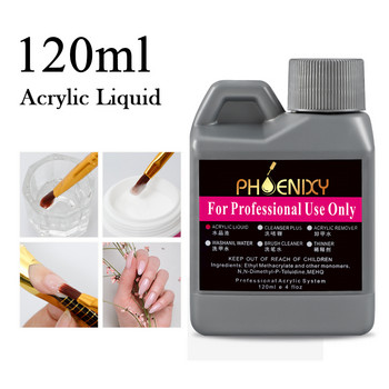 78 τμχ Ακρυλικό σετ νυχιών σε σκόνη Crystal Nail Polymer Σετ ακρυλικής πούδρας 120ml Υγρό Σετ Μανικιούρ Βούρτσα Νυχιών Ακρυλικό Σετ νυχιών