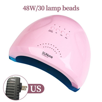 LULAA profesionali nagų fototerapijos mašina gelinio lakavimo džiovintuvo lempa 30 UV lempų USB džiovinimo lempa manikiūro įrankių salono įranga