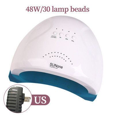 LULAA profesionali nagų fototerapijos mašina gelinio lakavimo džiovintuvo lempa 30 UV lempų USB džiovinimo lempa manikiūro įrankių salono įranga