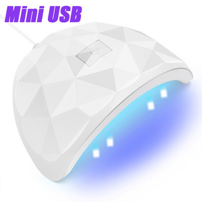 Körömszárító lámpa 66LED-s UV LED-es körömszárító az összes zselés körömlakk kikeményítéséhez. Körömlámpa manikűrhöz Smart Sensor Szalon eszközökkel