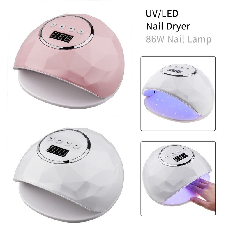 UV lámpás körömszárító SUN3 48W UV 36LED Szárító Keményítő körömlakk gél Láthatatlan digitális időzítő Professzionális manikűreszközök