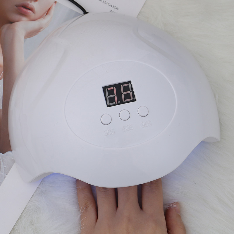 Hot Sale 2019 Új 30 W UV lámpa LED körömlámpás körömszárító minden géllakkhoz 30/60/90s időzítő manikűr eszköz gél lámpával