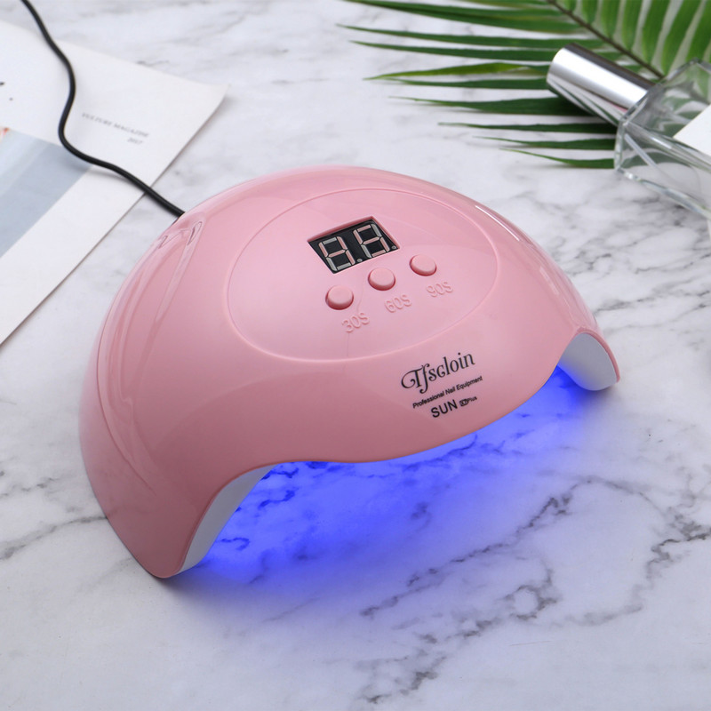 Hot Sale 2019 Új 30 W UV lámpa LED körömlámpás körömszárító minden géllakkhoz 30/60/90s időzítő manikűr eszköz gél lámpával
