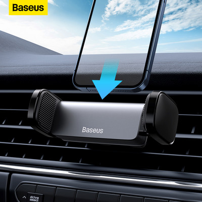 „Baseus“ automobilinio telefono laikiklis universaliam mobiliojo telefono laikiklio stovui Automobilinio telefono stovas, skirtas automobilio oro išleidimo angai montuoti automobilio mobiliojo telefono palaikymas