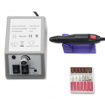 Σετ νυχιών με 54W Led Nail Lamp Σετ Μανικιούρ 20000RPM Pro Nail drill Machine 40/30/20/10 Color All For Manicure Nail Polish Kit