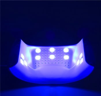 36W Λάμπα LED Στεγνωτήριο νυχιών LEDs UV Ice Lamp for Drying Gel Polish Timer Auto Sensor Εργαλεία μανικιούρ υψηλής ποιότητας