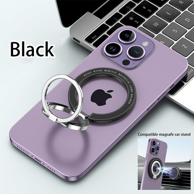 Magnetski KutumyQC držač prstena za mobilni telefon kompatibilan sa serijom iPhone 12 13 14 MagSafe uklonjivi držač za držač za mobitel