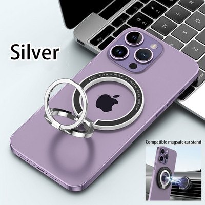 Magnetski KutumyQC držač prstena za mobilni telefon kompatibilan sa serijom iPhone 12 13 14 MagSafe uklonjivi držač za držač za mobitel