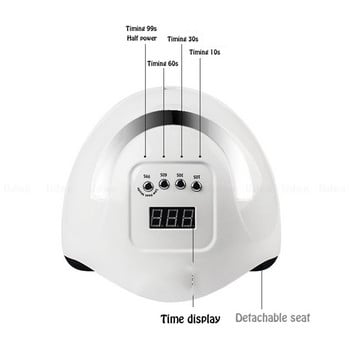 80W лампа за нокти Led UV лампа за нокти Пещ за нокти Преносима гел лампа SUNX7 MAX 57 лампа за нокти Лампа за маникюр Sun UV Led лампа за нокти Mini