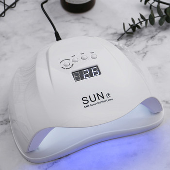 Ολοκαίνουργια λάμπα LED UV για νύχια Smart Auto Sensing LED Nail Dryer Machine for UV Gel Polish Nail Art Tools