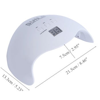 Ολοκαίνουργια λάμπα LED UV για νύχια Smart Auto Sensing LED Nail Dryer Machine for UV Gel Polish Nail Art Tools