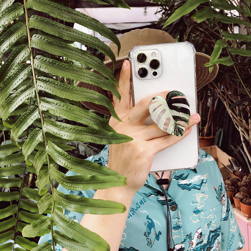 Suport de telefon de lux, lucios, de simulare, extensibil, Griptok, Suport pentru inel pentru deget Suport pliabil pentru priză pentru telefon