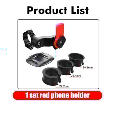 SMOYNG paprastas motociklo dviračio telefono laikiklio stovas, reguliuojamas atramos motociklo vairo tvirtinimo laikiklis, skirtas Xiaomi iPhone