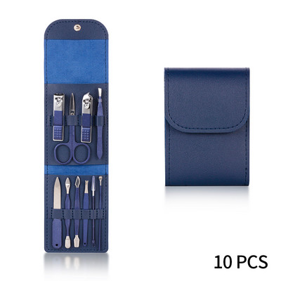 18/15/12/10/7/4kom Set škarica za nokte Profesionalne škarice za nokte od nehrđajućeg čelika Pincete Žlica za uho Igla za akne Set za manikuru