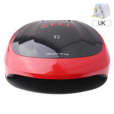 72W T2 UV Led svjetiljka za nokte Sušilo za nokte 36 LED dioda za sunčevo svjetlo Infracrveni senzor 10/30/60/99 s Pametni mjerač vremena za manikuru