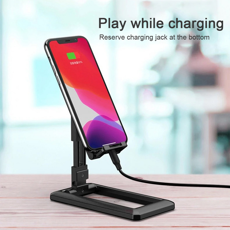 Suport telefon tabletă pliabil Suport pentru telefon mobil Suport reglabil pentru birou Suport smartphone pentru iPad iPhone Samsung