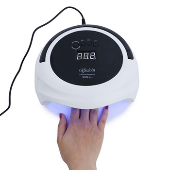 UV LED Στεγνωτήρα νυχιών 75W Gel Polish Φωτιστικό πολυμερισμού με κάτω χρονοδιακόπτη οθόνη LCD Λάμπα Quick Dry For Nails Εργαλεία μανικιούρ