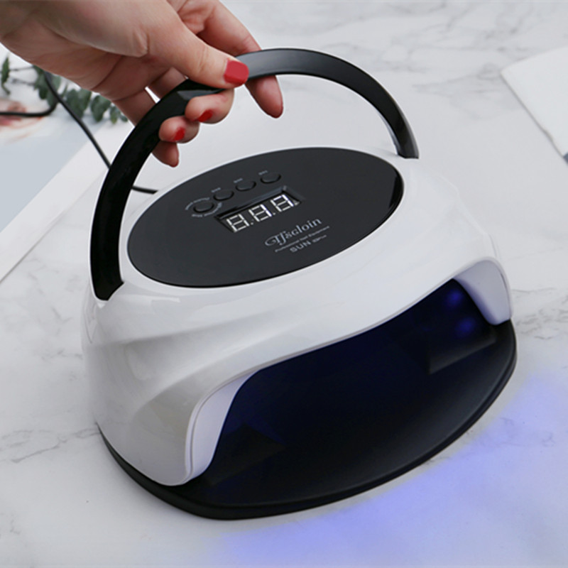 UV LED sušilica za nokte 75 W lampa za sušenje gel laka s donjim mjeračem vremena LCD zaslonom Lampa za brzo sušenje za nokte Alati za manikuru