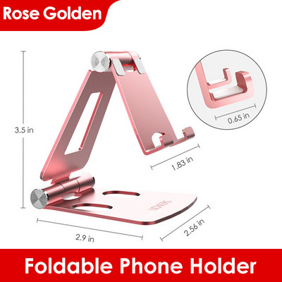 LICHEERS telefontartó állvány iPhone 13Pro Xiaomi mi 9 fém telefontartóhoz, összecsukható mobiltelefon-állvány iPhone 12 11 XS-hez