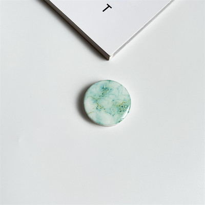 Sjajna mramorna tekstura Rastezljivo držanje Tok držač za telefon Preklopivi prsten za prst za iPhone 11 13 Podrška za Xiaomi