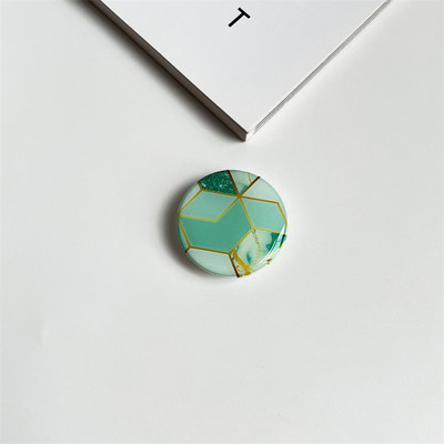 Sjajna mramorna tekstura Rastezljivo držanje Tok držač za telefon Preklopivi prsten za prst za iPhone 11 13 Podrška za Xiaomi