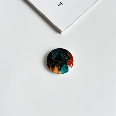 Sjajna mramorna tekstura Rastezljivo držanje Tok držač za telefon Preklopivi prsten za prst za iPhone 11 13 Podrška za Xiaomi