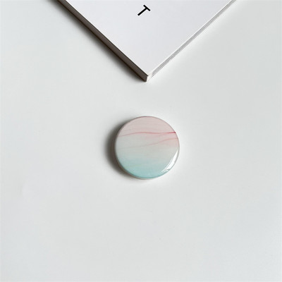 Sjajna mramorna tekstura Rastezljivo držanje Tok držač za telefon Preklopivi prsten za prst za iPhone 11 13 Podrška za Xiaomi