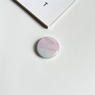 Sjajna mramorna tekstura Rastezljivo držanje Tok držač za telefon Preklopivi prsten za prst za iPhone 11 13 Podrška za Xiaomi