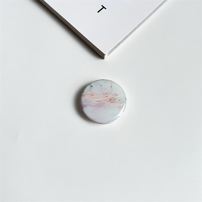 Sjajna mramorna tekstura Rastezljivo držanje Tok držač za telefon Preklopivi prsten za prst za iPhone 11 13 Podrška za Xiaomi