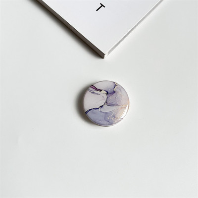 Sjajna mramorna tekstura Rastezljivo držanje Tok držač za telefon Preklopivi prsten za prst za iPhone 11 13 Podrška za Xiaomi