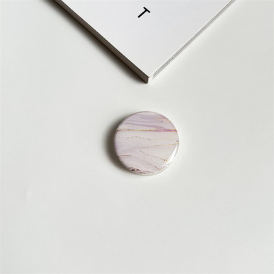 Sjajna mramorna tekstura Rastezljivo držanje Tok držač za telefon Preklopivi prsten za prst za iPhone 11 13 Podrška za Xiaomi