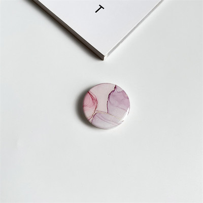 Sjajna mramorna tekstura Rastezljivo držanje Tok držač za telefon Preklopivi prsten za prst za iPhone 11 13 Podrška za Xiaomi