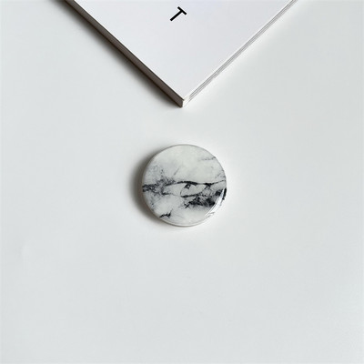 Sjajna mramorna tekstura Rastezljivo držanje Tok držač za telefon Preklopivi prsten za prst za iPhone 11 13 Podrška za Xiaomi