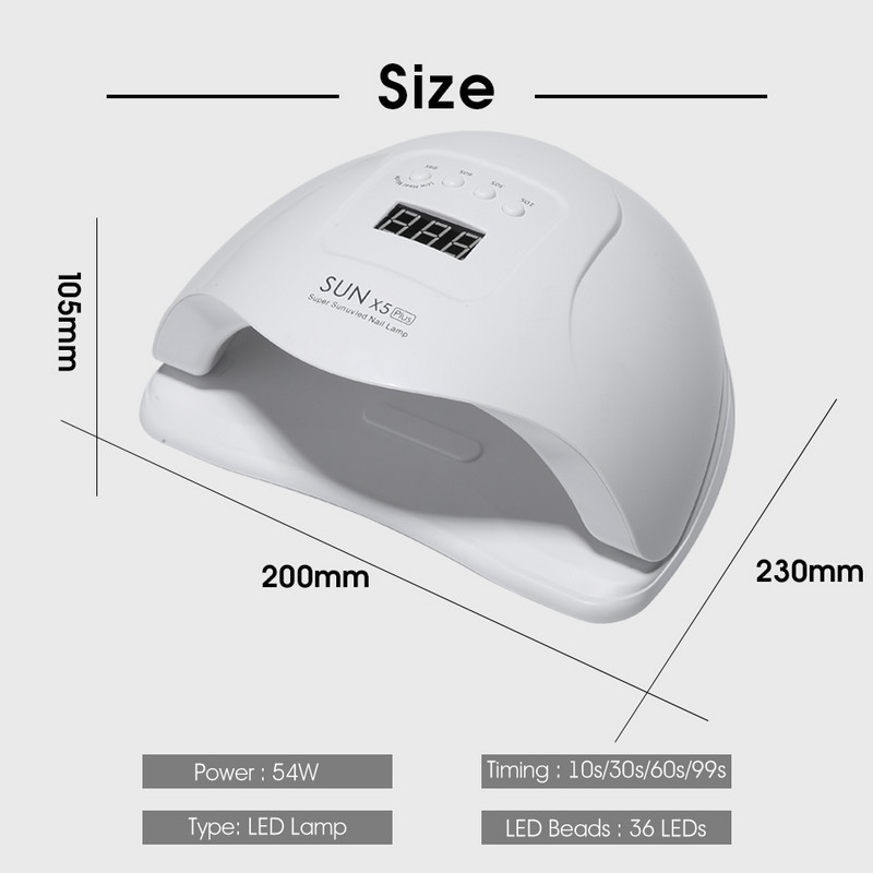ув лампа 54w 36db vezetékek
