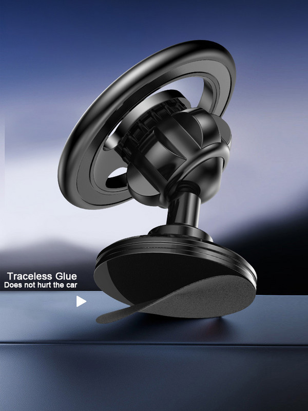 Držač magneta za telefon za iPhone 14 13 12 Pro Max Smarphone Univerzalni prsten Magsafe Nosač za mobilni telefon u automobilu, magnetski