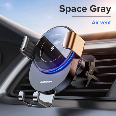 Suport pentru telefon auto Qi 15W Încărcător fără fir Suport pentru mașină Infraroșu inteligent pentru Suport aerisire Încărcător pentru mașină fără fir pentru iPhone Xiaomi