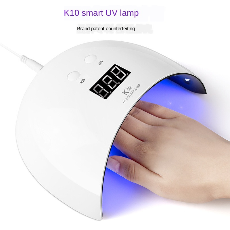 Svjetlo za manikuru Dvostruki izvor svjetla LED lampa za sunčanje Ljepilo za tretman UV svjetlom Inteligentna lampa za pečenje noktiju