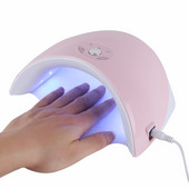 Protable UV LED lámpa körömszárító 12db LED fény 60S/120S időzítő kötő körömlakk gél körömgép mini lámpa művészeti eszközök