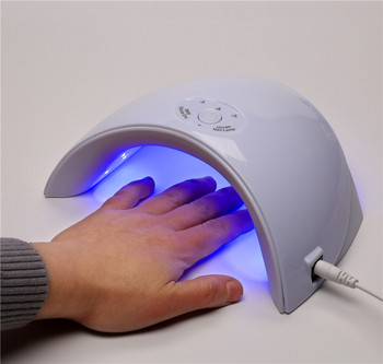 Protable UV LED Lamp Nail Dryer 12Pcs LEDs Light 60S/120S Timer Curing Nail Polish Gel Nail Machine Mini Lamp Art Tools