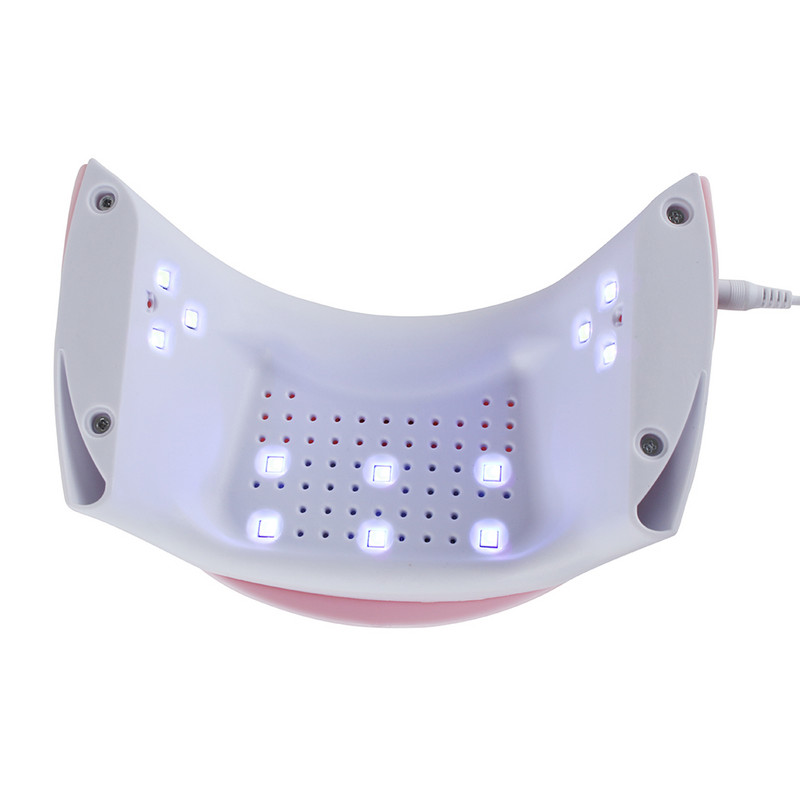 Protable UV LED lámpa körömszárító 12db LED fény 60S/120S időzítő kötő körömlakk gél körömgép mini lámpa művészeti eszközök