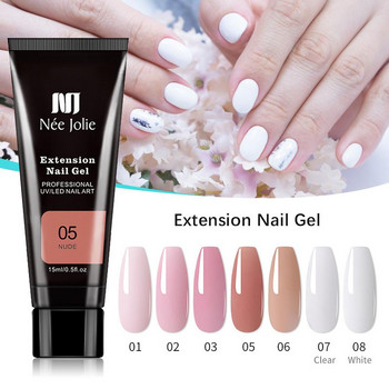 Poly Nail Extension Gel Nail Kit All For Manicure Σετ Ακρυλικό Solution /LED Builder Nail Gel Polish For Nail Art Design