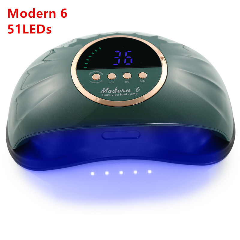 Moderna LED lampa za sušenje noktiju sa 6 LED lampa za nokte UV lampa za stvrdnjavanje svih gelova za nokte s senzorom pokreta Manikura Pedikura Salon alat