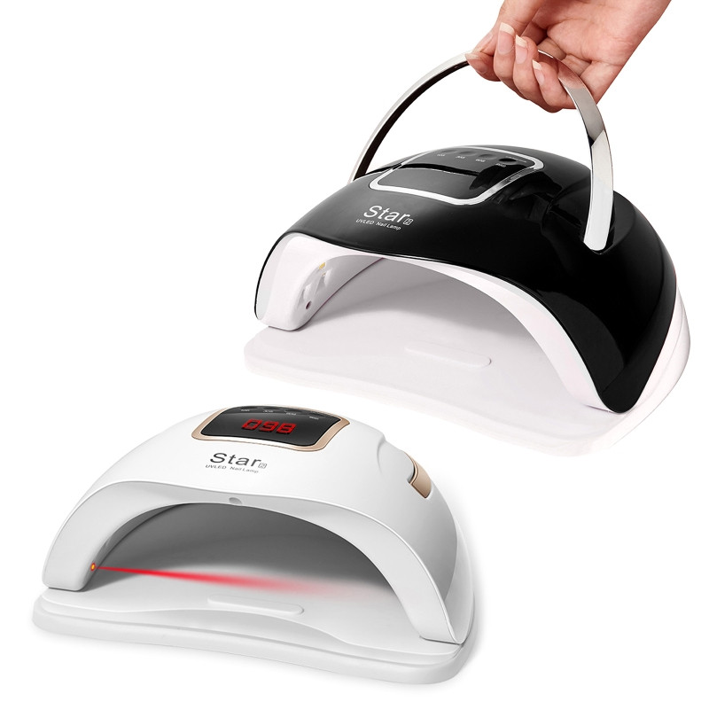 2021 m. nauja Star2 72W nagų lempa, nešiojama UV LED nagų džiovintuvas gelinis lakas kietėjantis lengvas manikiūras