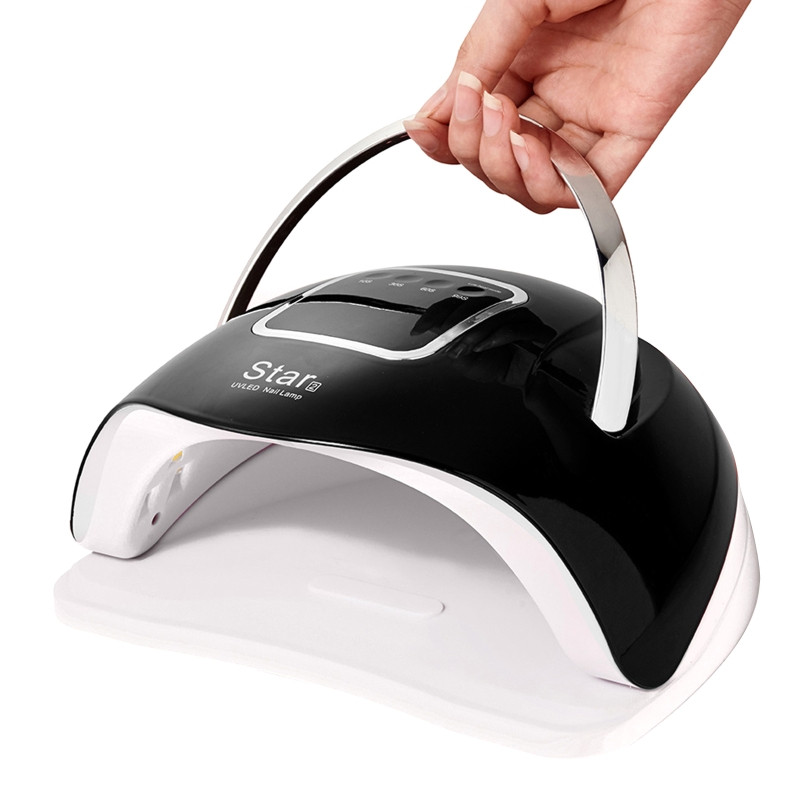 2021 m. nauja Star2 72W nagų lempa, nešiojama UV LED nagų džiovintuvas gelinis lakas kietėjantis lengvas manikiūras