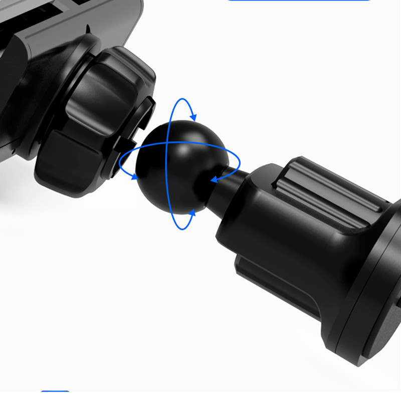 Automašīnas gaisa ventilācijas klipsis lodgalvas tālruņa turētāja pamatnes atbalsts magnētiskās sūkšanas gravitācijas statīvi Piederumi Automobiļa mobilā tālruņa lādētāja kronšteins