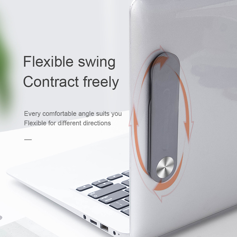 Lovebay Nosač zaslona za prijenosno računalo Magnetski sklopivi držač Bočni nosač za tablet, telefon, podesivi nosač za zaslon, stolni stol